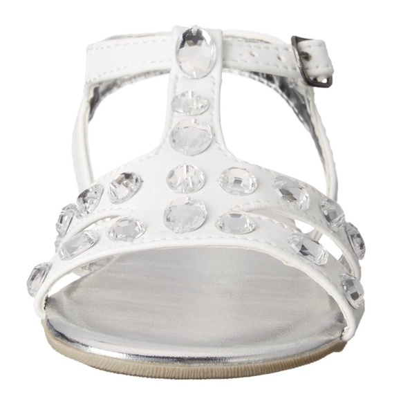 Kenneth Cole Reaction Brighten Beach 2 Jeweled T-Strap toddler girl Sandal - Picture 2 of 10